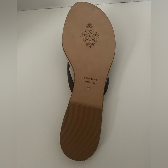 Nara Shoes Pedro Land T Moro Woven Flower Slip On Sandal New In Box - Picture 3 of 6